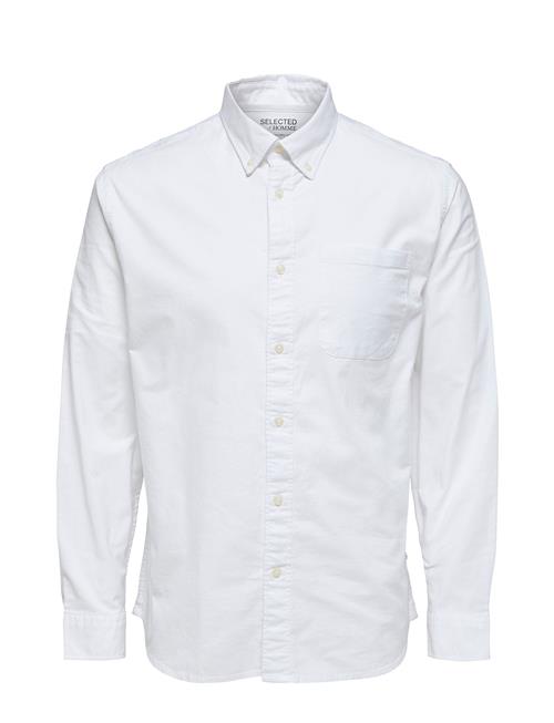 Selected Homme Slhregrick-Ox Shirt Ls Noos Selected Homme White