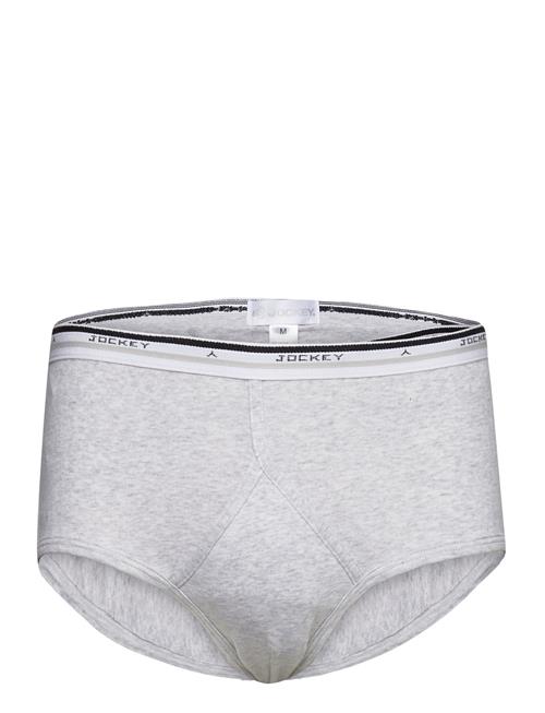 Y-Front Brief Jockey Grey