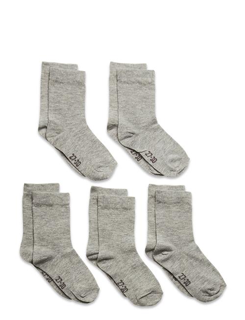 Minymo Ankle Sock -Solid Minymo Grey