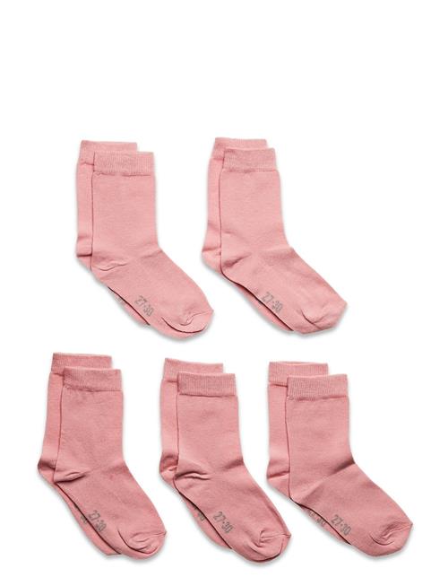 Minymo Ankle Sock -Solid Minymo Pink