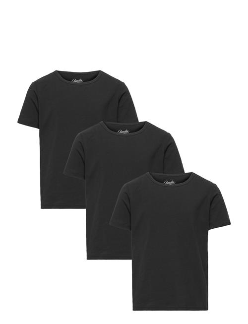 Se Claudio Claudio Boys 3-Pack T-Shirt Claudio Black ved Booztlet