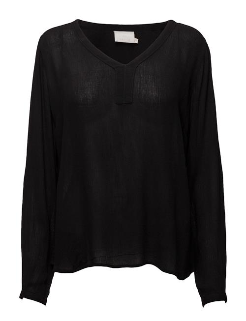 Amber Blouse Ls Kaffe Black