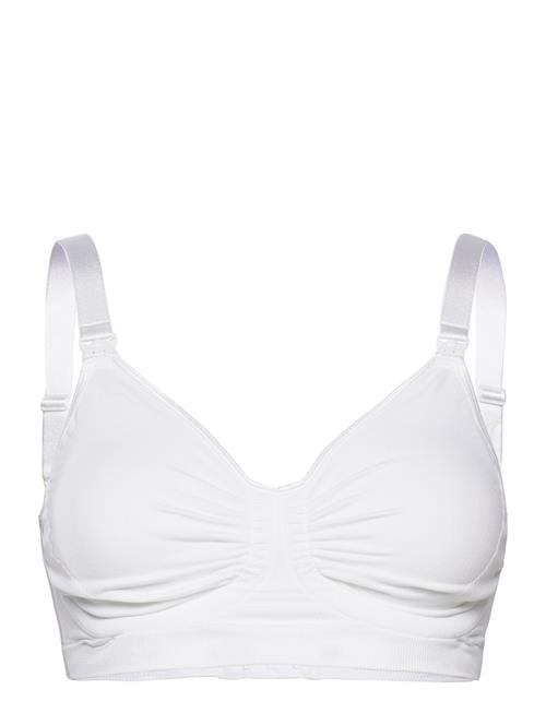 Se Carriwell Maternity & Nursing Bra With Carri-Gel Support Carriwell White ved Booztlet