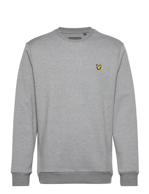 Se Lyle & Scott Sport Crew Neck Fly Fleece Lyle & Scott Sport Grey ved Booztlet