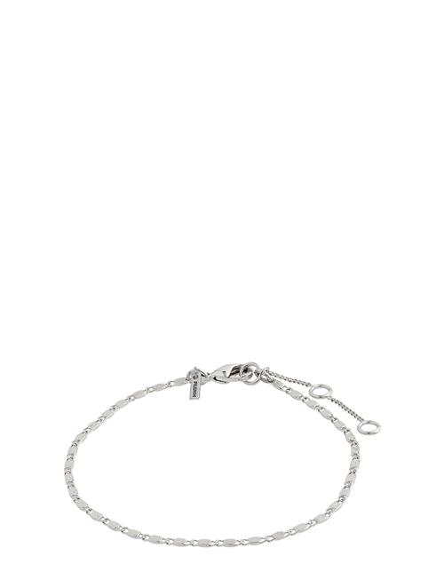 Parisa Flat Link Chain Bracelet Pilgrim Silver