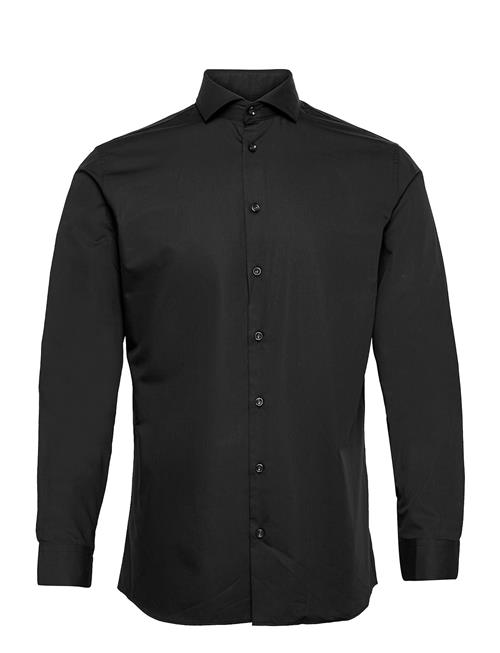Slhslim-Ethan Shirt Ls Cut Away Noos Selected Black