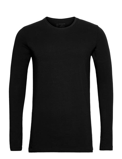 Schiesser Shirt 1/1 Schiesser Black