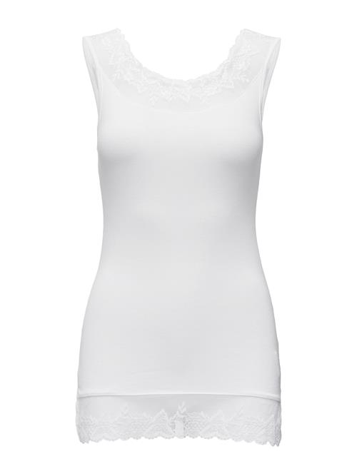 Se Florence Top Cream White ved Booztlet