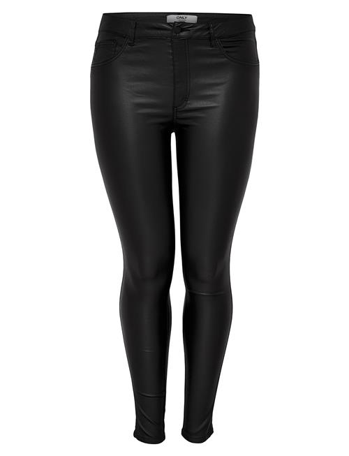 Carpunk Reg Sk Coated Pants Noos ONLY Carmakoma Black