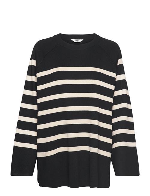 Se Object Objester Ls Knit Top Noos Object Black ved Booztlet