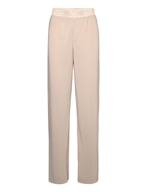 Mango Wide Leg Fluid Trousers Mango Beige