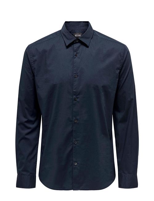 ONLY & SONS Onsandy Slim Easy Iron Poplin Shirt Noos ONLY & SONS Navy