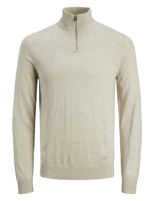 Jack & Jones Jjeemil Knit Half Zip Noos Jack & J S Cream