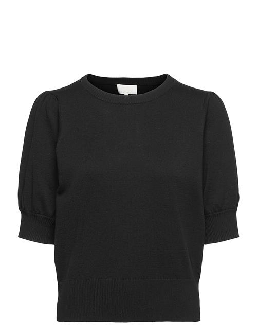 Liva Knit Tee Minus Black