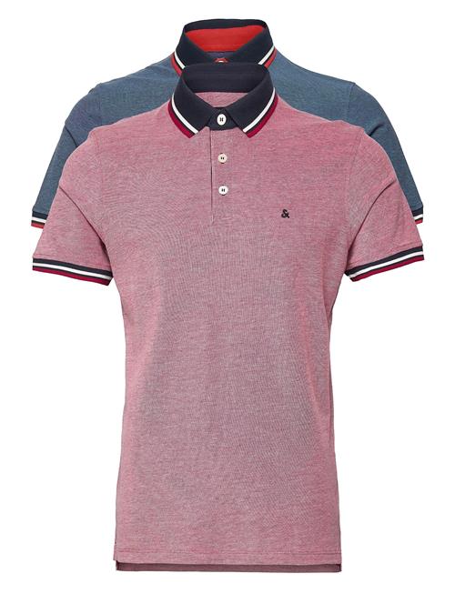 Jack & Jones Jjepaulos Polo Ss 2Pk Mp Noos Jack & J S Pink