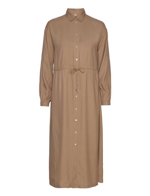 Kaffe Kadahlia Shirt Dress Kaffe Brown