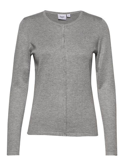 Saint Tropez A8661, Milasz R-Neck Cardigan Saint Tropez Grey