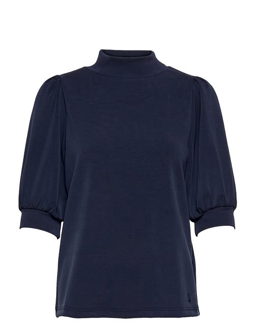 21 The Puff Blouse My Essential Wardrobe Blue