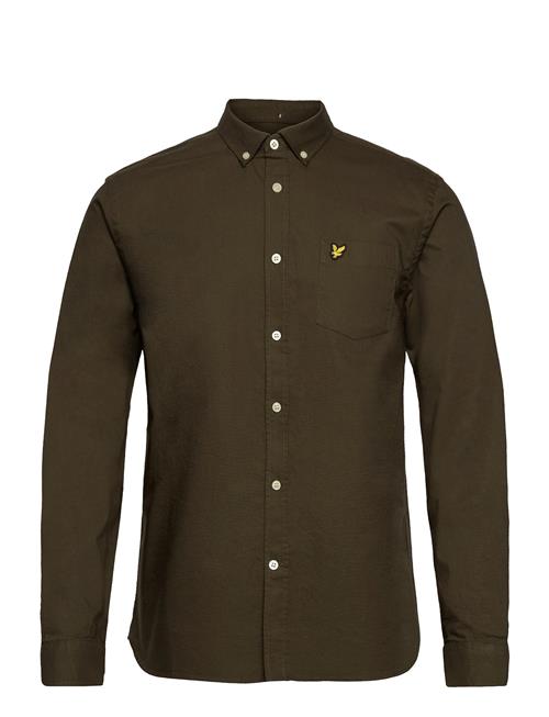 Lyle & Scott Regular Fit Light Weight Oxford Shirt Lyle & Scott Green