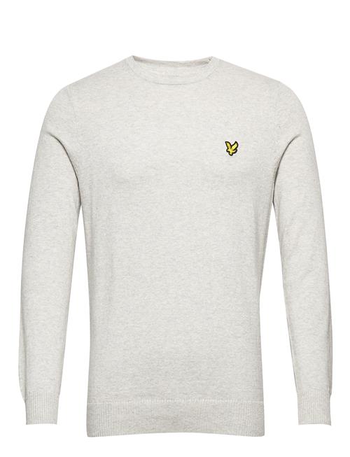 Cotton Merino Crew Jumper Lyle & Scott Grey