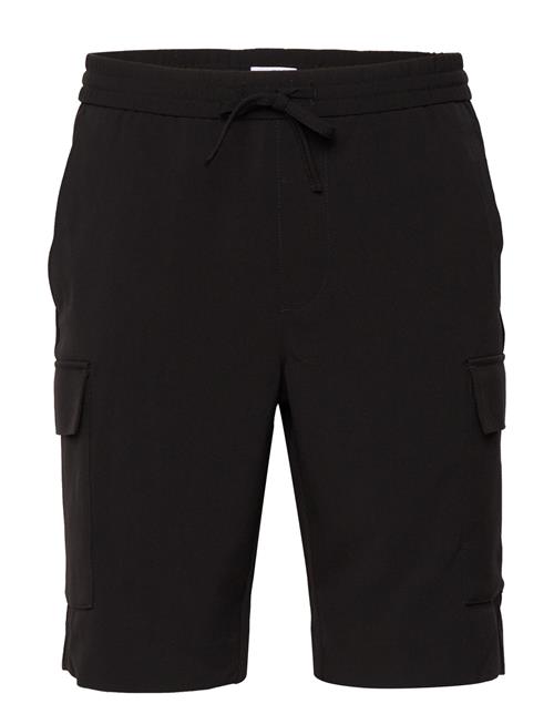 Lindbergh Relaxed Suit Cargo Shorts Lindbergh Black