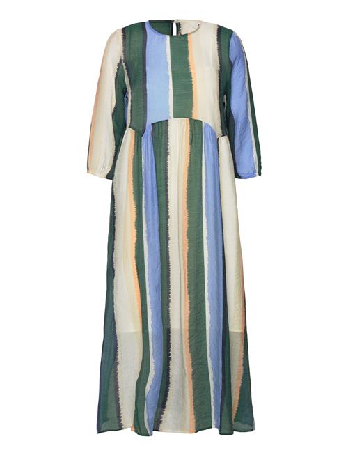 Object Objtakumi 3/4 Midi Dress 126 Object Green