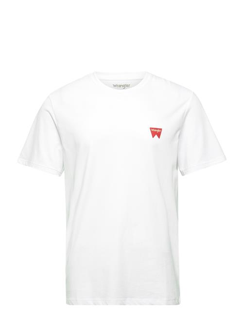 Wrangler Sign Off Tee Wrangler White