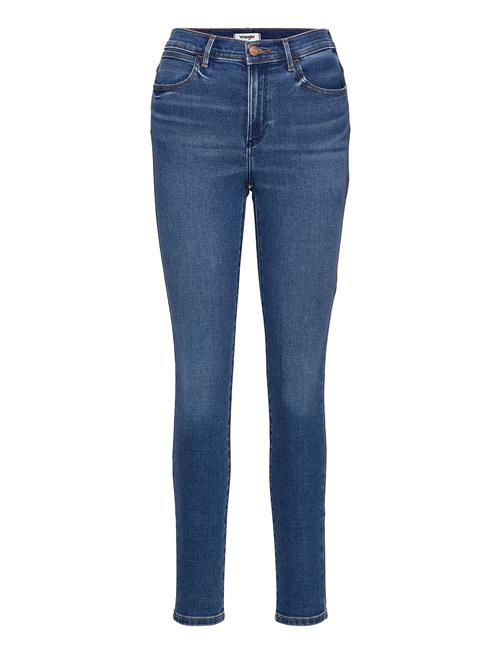 High Rise Skinny Wrangler Blue