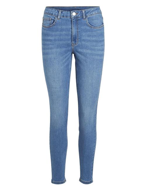 Se Vila Visarah Lia03 Rw Skinny Jeans-Noos Vila Blue ved Booztlet