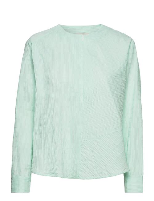 Crinckle Pop Fleur Shirt Mads Nørgaard Green