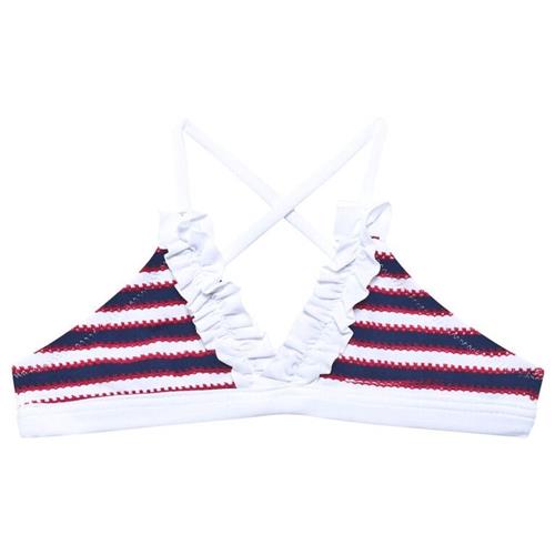 Melissa Odabash Stribet Bikini Navyblå | Marine blå | 2 years