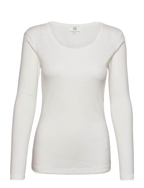 Noa Noa Sofiann T-Shirt Long Sleeve Noa Noa White