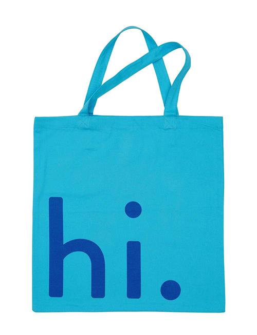 Design Letters Dl Tote Bag Design Letters Blue