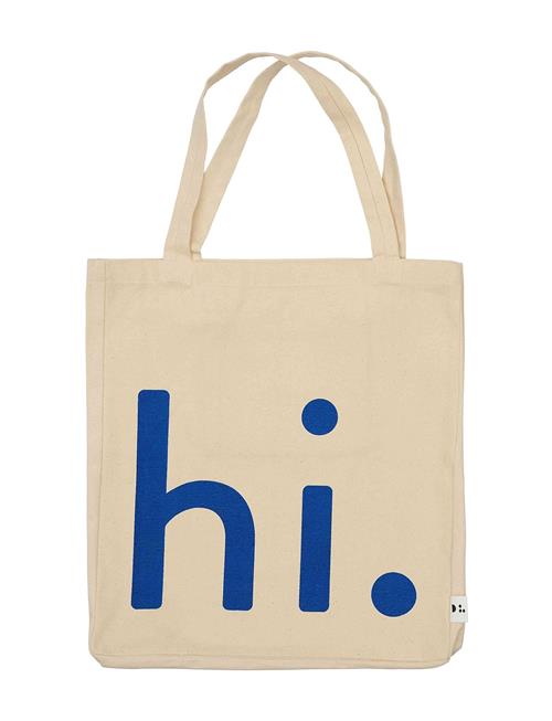 Design Letters Hi. Travel Bag Design Letters Beige