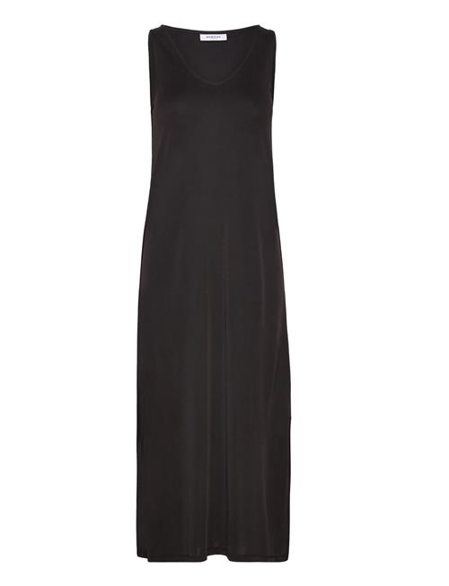 Mschlynette Sl V Neck Dress MSCH Copenhagen Black