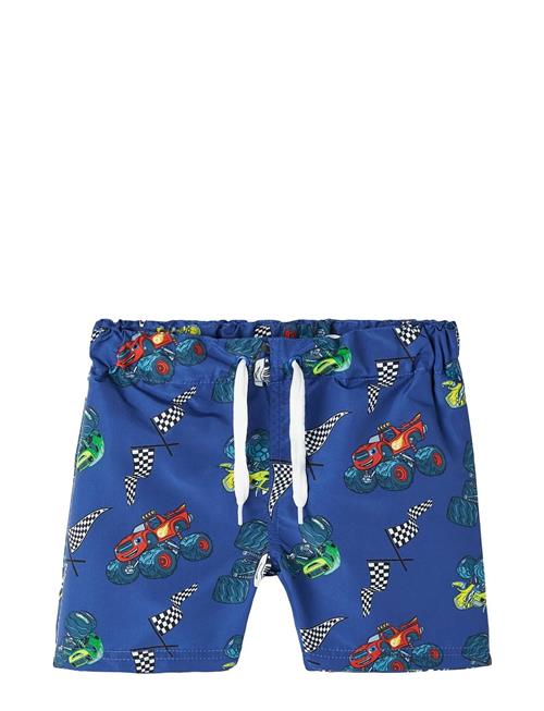 Nmmmatise Blaze Long Swimshorts Vde Name It Blue