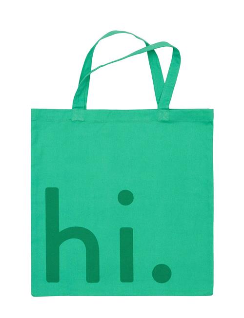 Design Letters Dl Tote Bag Design Letters Green