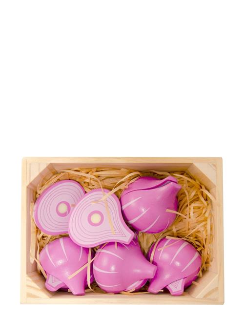 5 Onions With Magnet In A Box Magni Toys Pink