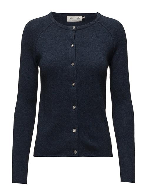 Rwlaica Cashmere Ls O-Neck Raglan C Rosemunde Blue