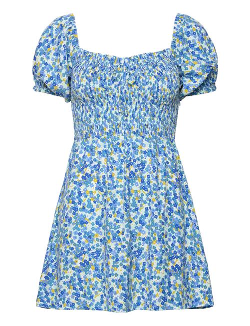 Domenica Mini Dress Faithfull The Brand Blue