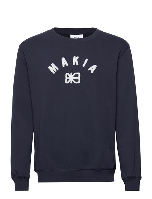 Se Makia Brand Sweatshirt Makia Navy ved Booztlet