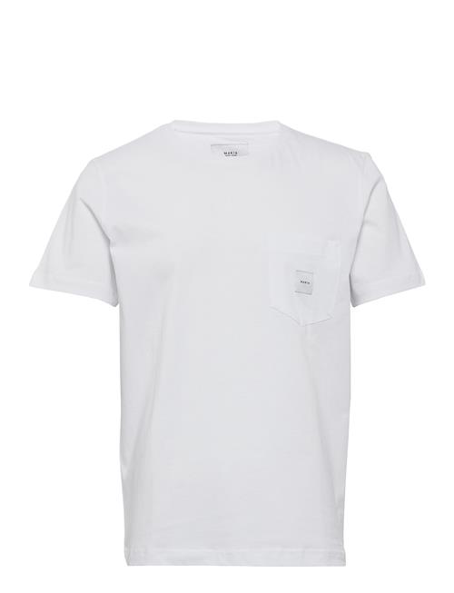 Makia Square Pocket T-Shirt Makia White