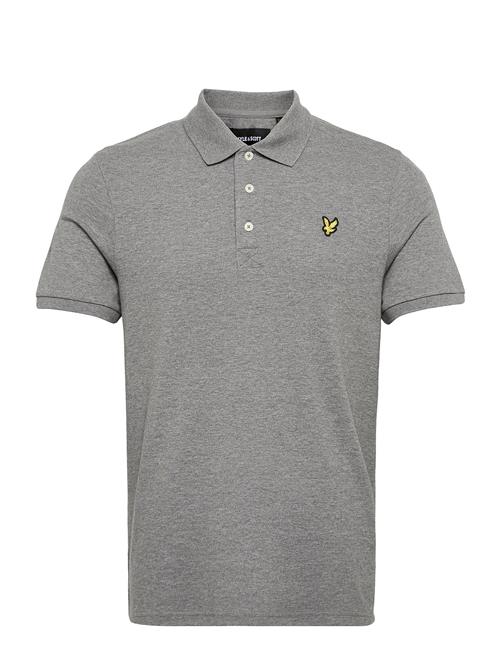 Lyle & Scott Plain Polo Shirt Lyle & Scott Grey