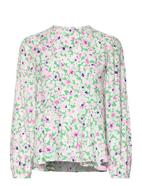 Selected Femme Slfmalida Ls Top B Selected Femme Green