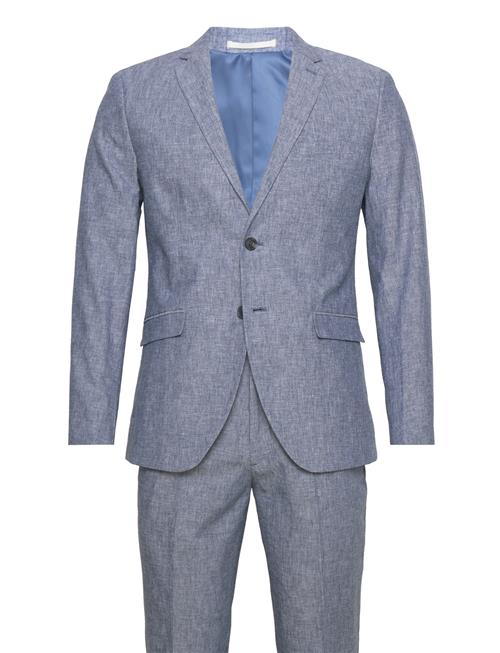 Jack & Jones Jprriviera Linen Suit Slim Fit Sn Jack & J S Blue