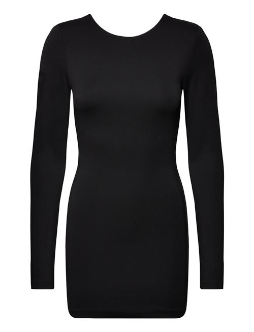 Jersey Cut-Out Back Mini Dress ROTATE Birger Christensen Black