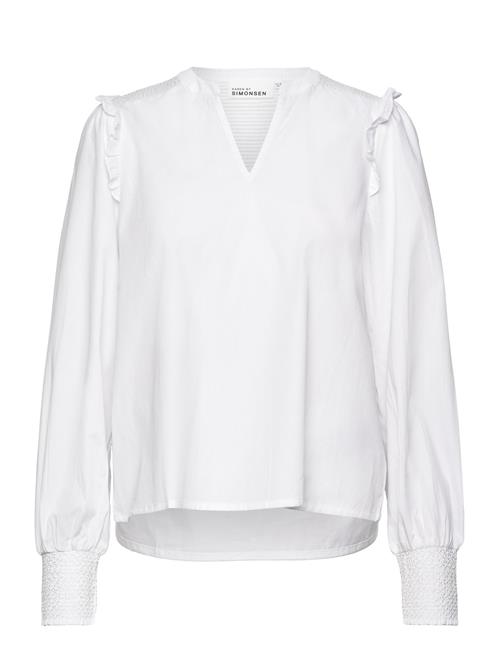 Karen By Simonsen Heddikb Blouse Karen By Simonsen White