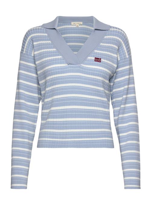 Esaura Polo Knit Esme Studios Blue