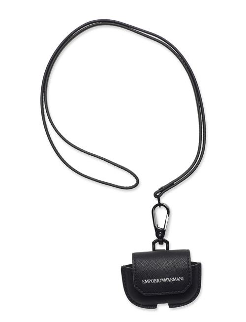 Se Emporio Armani Earph S Case Emporio Armani Black ved Booztlet