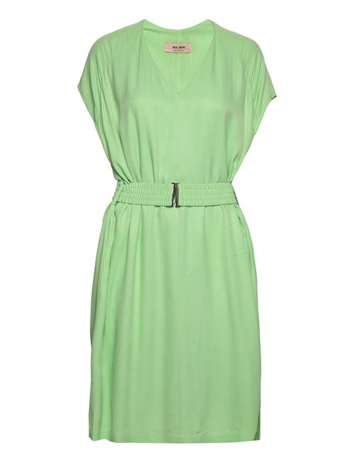 MOS MOSH Ridley Twill Viscose Dress MOS MOSH Green